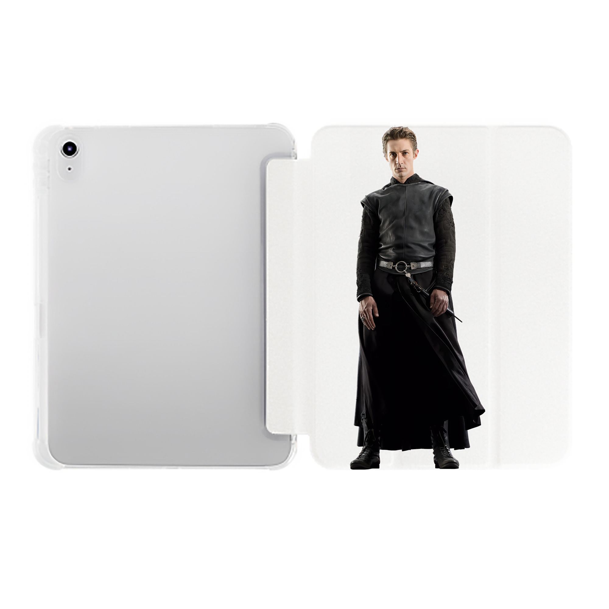 （画像用） Harry Potter ハリー・ポッターシリーズ IPad ケース ペン収納付き 三つ折りスタンド PUレザー×シリコン 対応機種9.5/10.5/10.9インチ
